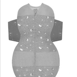 BNWT NEW IN BOX SNOO SACK IN GREY PLANETS SIZE S Sleepea